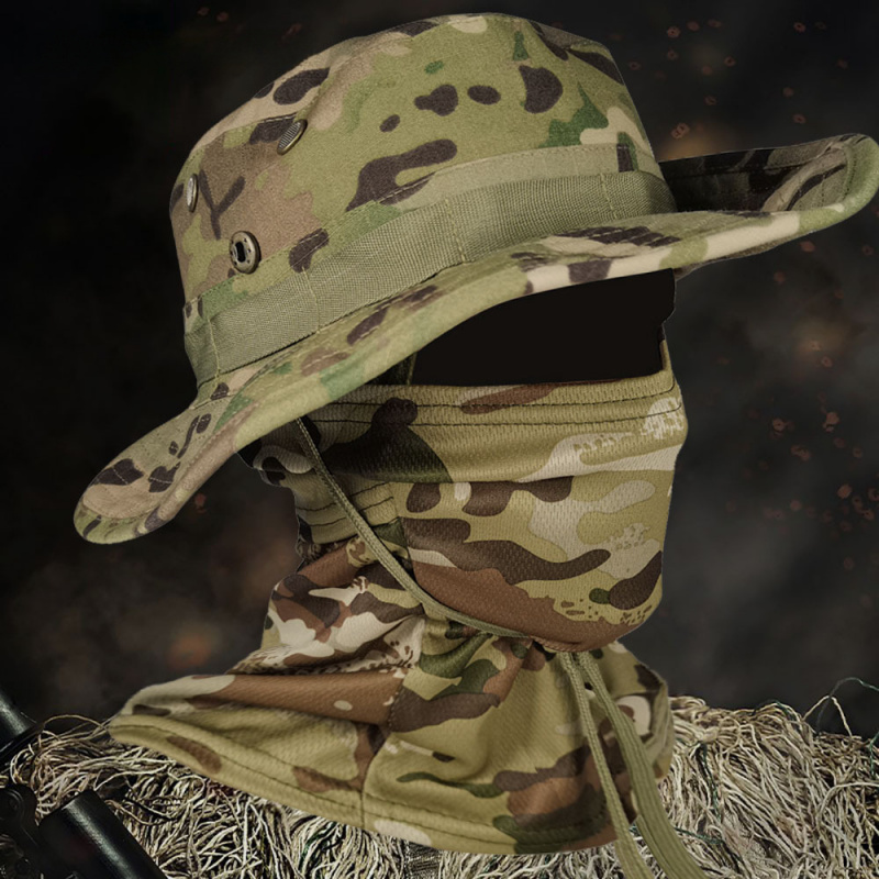 Boonie Hat Tactical - قبعة بوني مموهة تكتيكية - قبعة