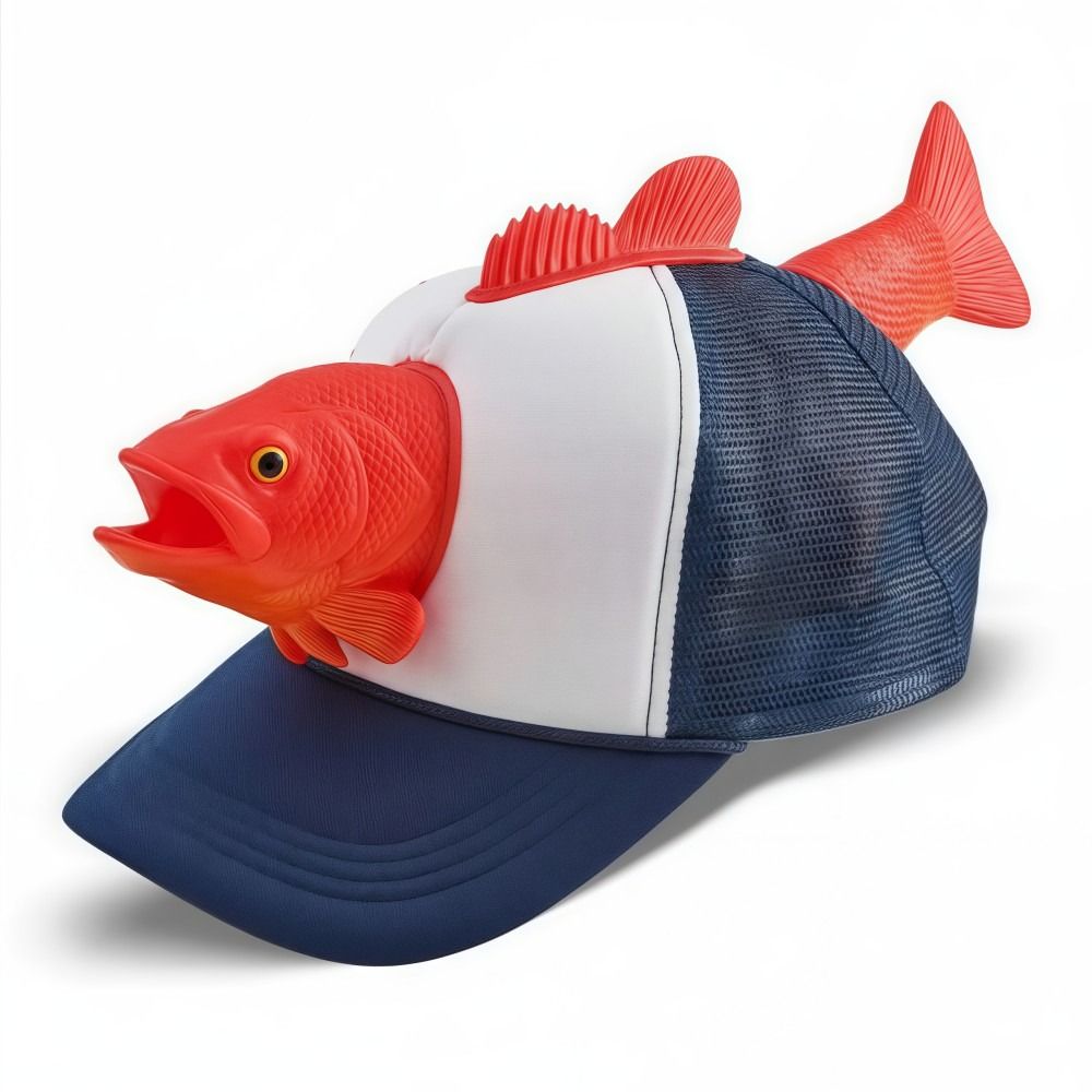 Trucker Cap Mesh - قبعة بيسبول مضحكة ثلاثية الأبعاد بتصميم