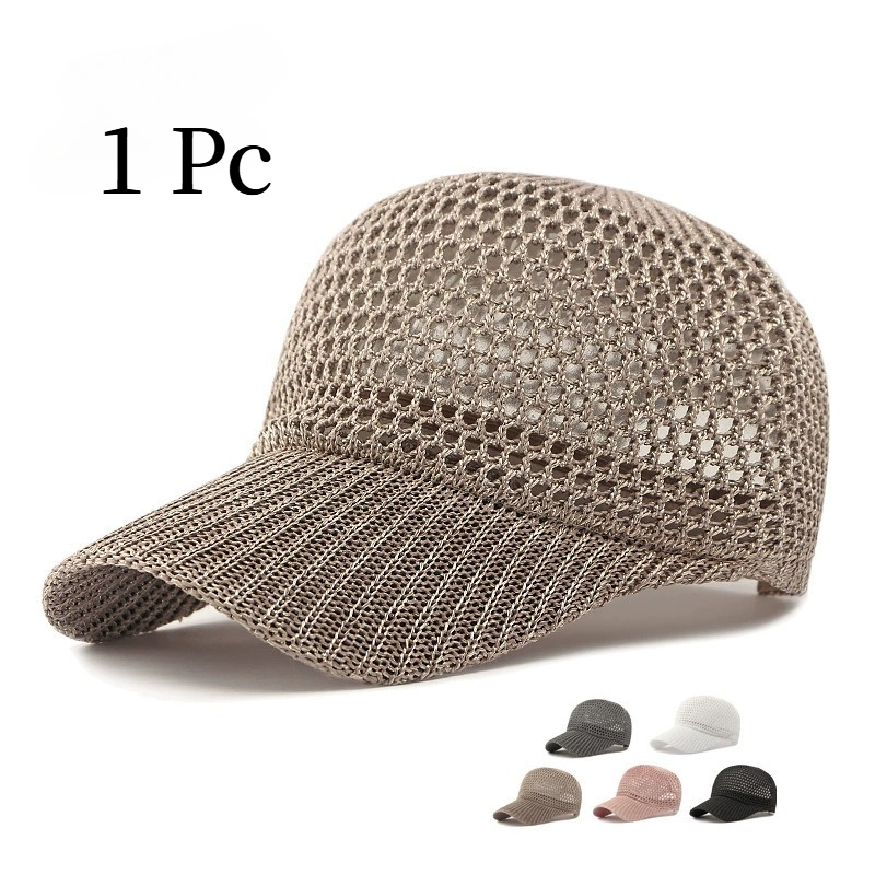 Baseball Cap Structured - قبعة بيسبول شبكية خفيفة الوزن للرجال
