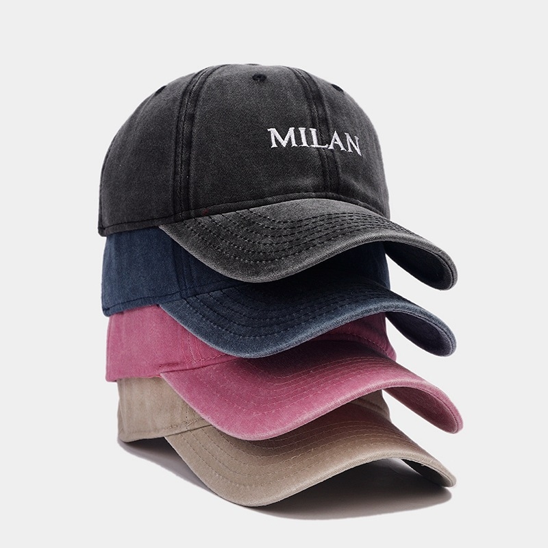 Dad Hat Cotton - قبعة بيسبول قطنية مغسولة بتصميم عتيق
