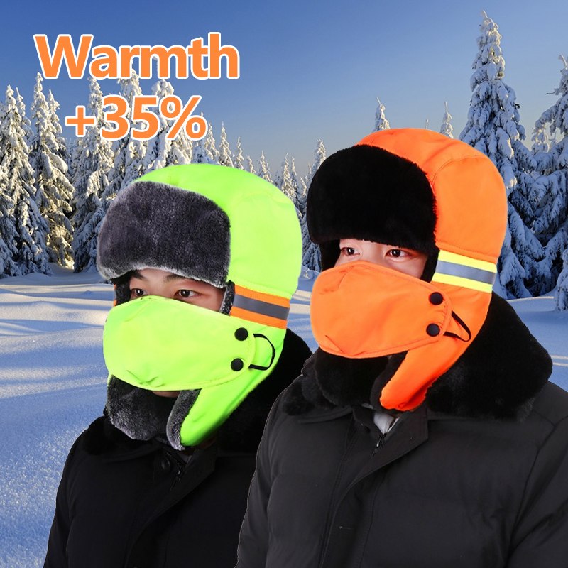 Trapper Hat Ear Flap - قبعة الصياد الشتوية مع اللوحات الأذن