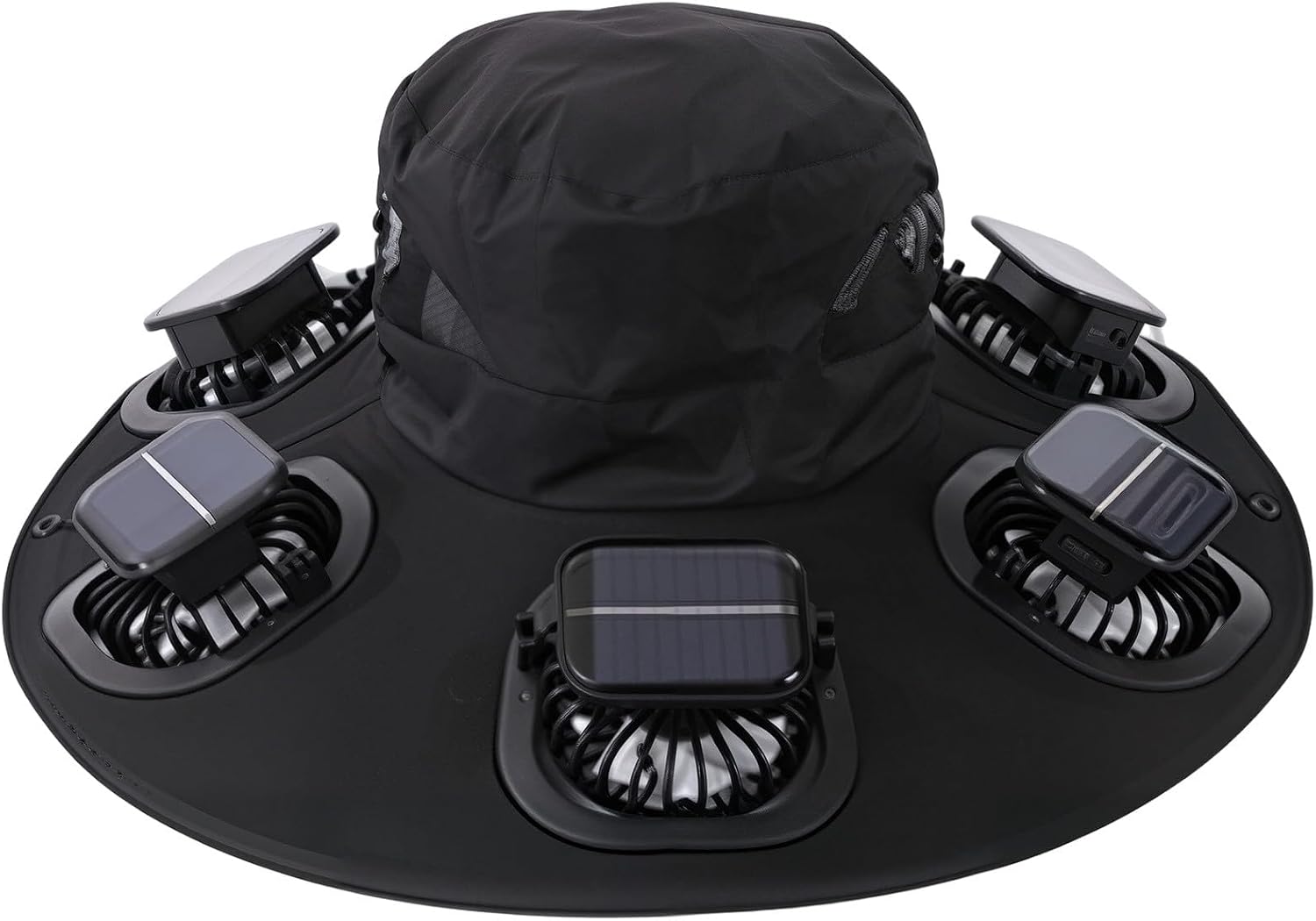 Visor Sun Hat - قبعة شمسية مزودة بـ 6 مراوح