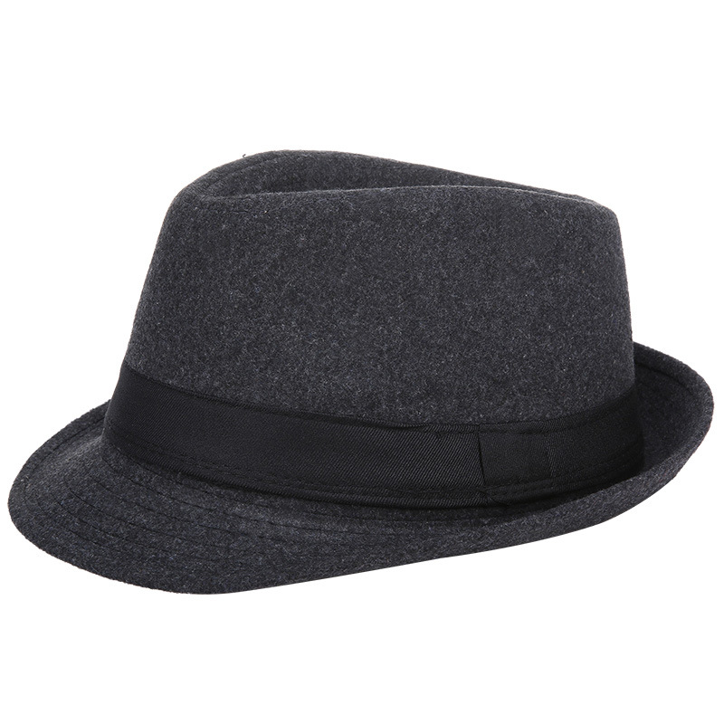 Fedora Hat Wool - قبعة فيدورا صغيرة دافئة من الصوف