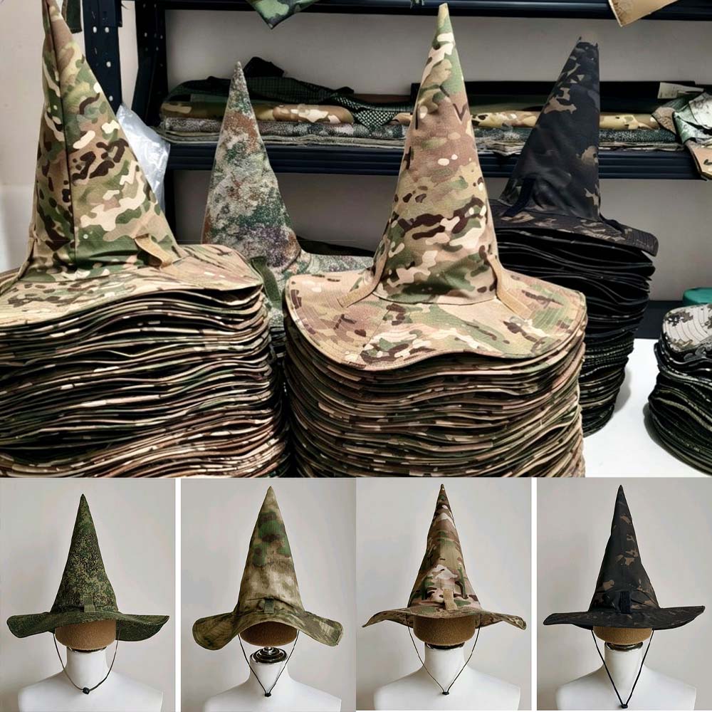 Boonie Hat Tactical - قبعة ساحر تكتيكية مموهة للصيد، قبعة