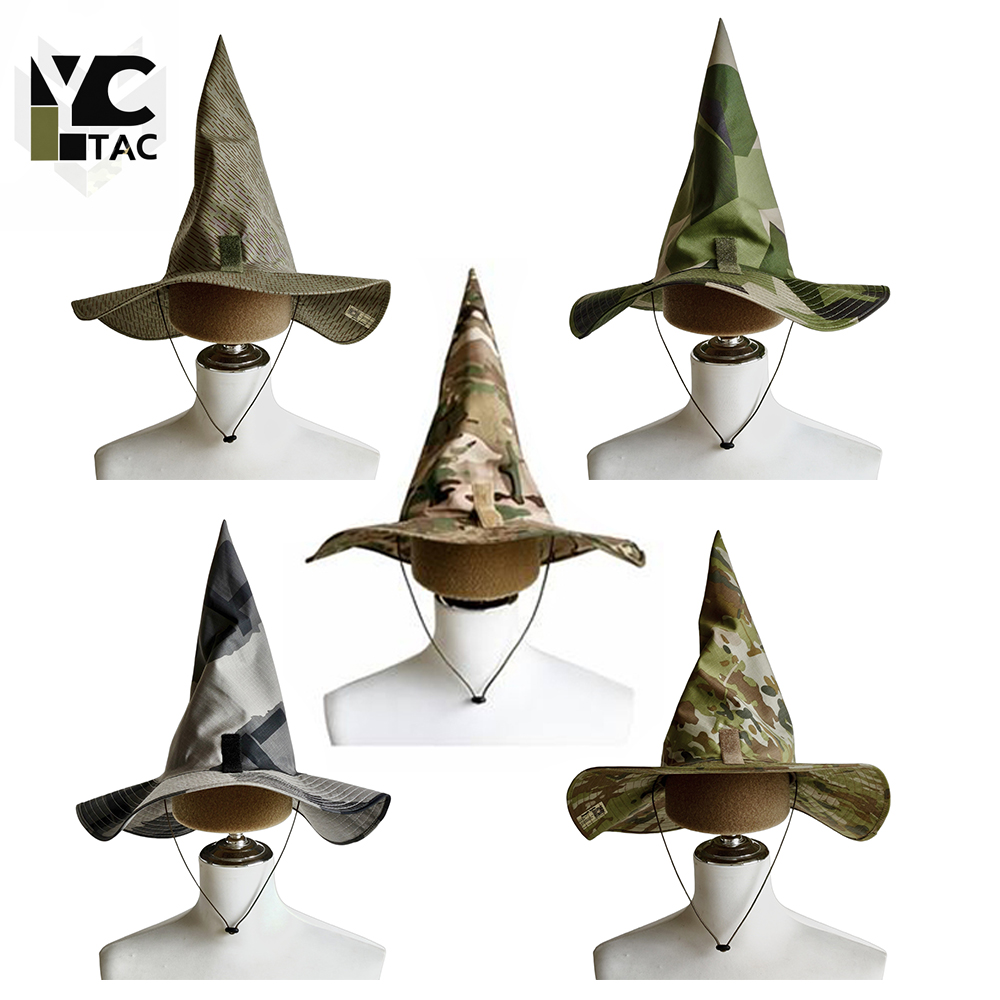 Boonie Hat Tactical - قبعة YCTAC التكتيكية المموهة، قبعة بوني