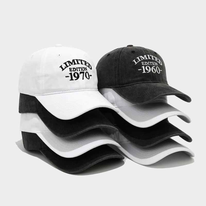 Dad Hat Cotton - قبعة بيسبول قطنية مغسولة بتصميم عتيق