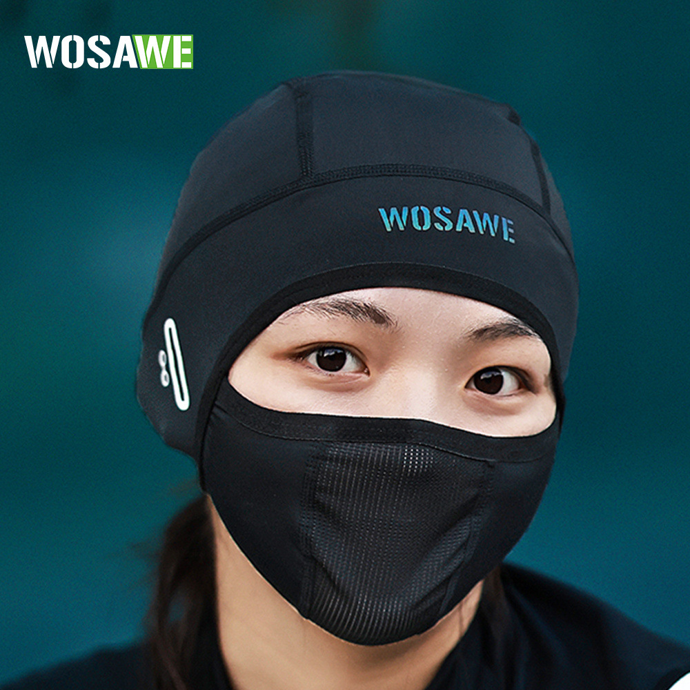 Skull Cap Helmet Liner - قبعة ركوب الدراجات من WOSAWE، قناع