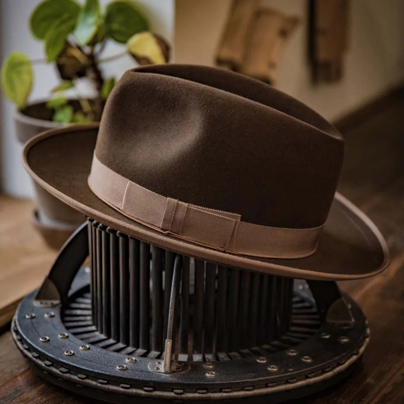 Fedora Hat Wool - المرأة لينة فيدورا قبعة مع القوس