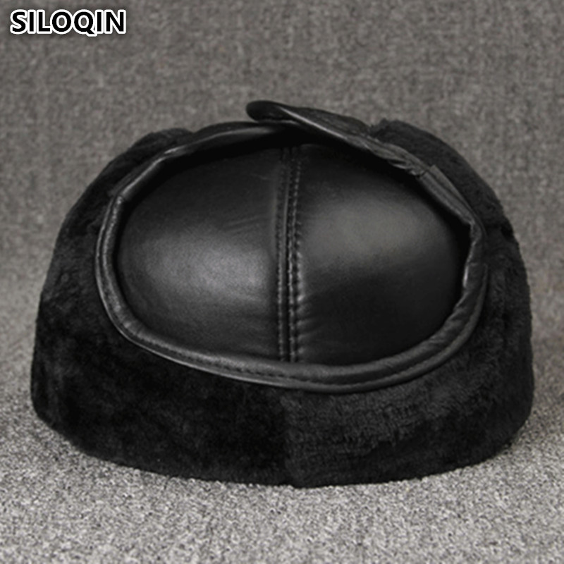 Winter Trapper Hat - قبعات من الجلد الطبيعي، قبعات شتوية