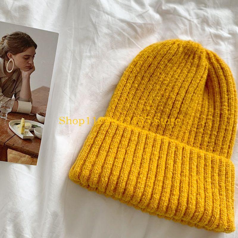 49MC للجنسين الشتاء مضلع قبعة  - مراجعة Beanie Cuffed Knit وسعره