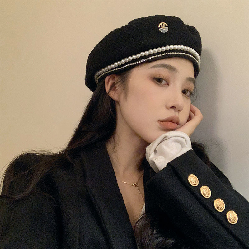 W102 الشتاء القبعات ، سلسلة ،  - مراجعة Beret French Wool وسعره