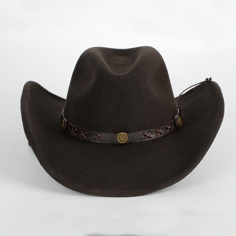 X4007 100% قبعة رعاة البقر الص - مراجعة Fedora Hat Wool وسعره