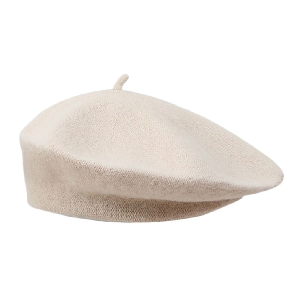 الخريف سيدة الشتاء الدافئة الص - مراجعة Beret French Wool وسعره