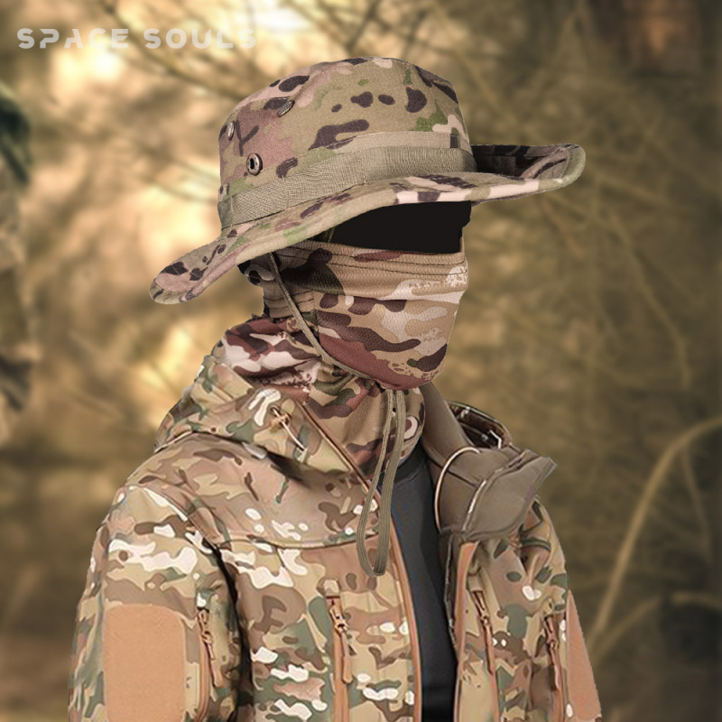 قبعة بوني مموهة تكتيكية - قبعة - مراجعة Boonie Hat Tactical وسعره