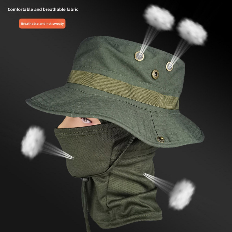 قبعة بوني مموهة تكتيكية - قبعة - مراجعة Boonie Hat Tactical وسعره