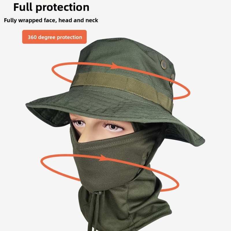 قبعة بوني مموهة تكتيكية - قبعة - مراجعة Boonie Hat Tactical وسعره