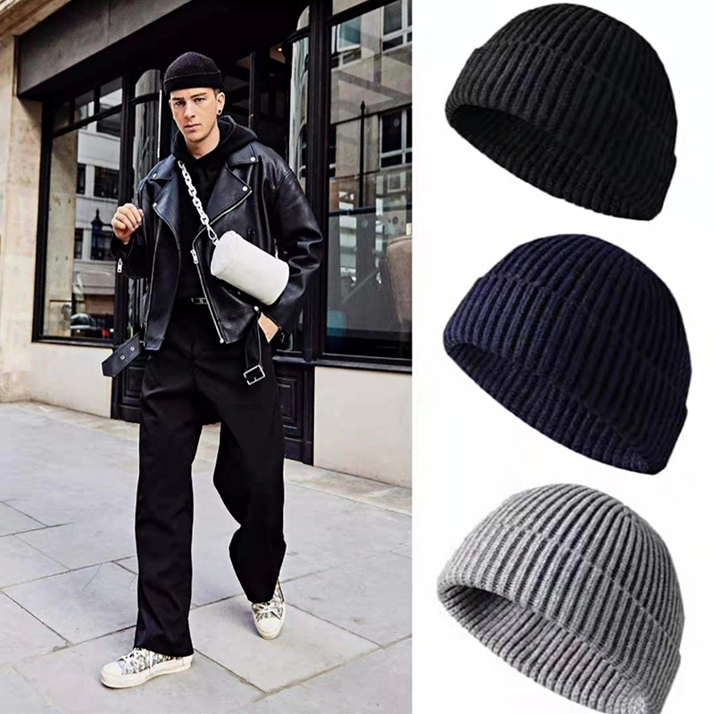 شتاء دافئ للجنسين الصوف بيني ق - مراجعة Beanie Cuffed Knit وسعره