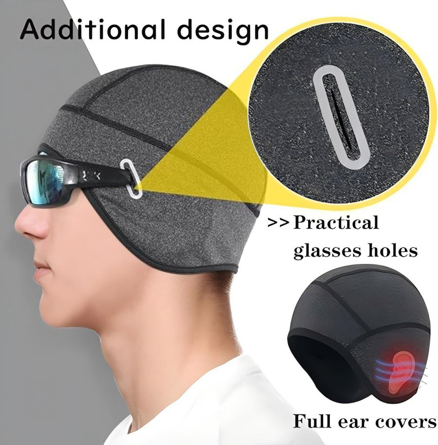 قبعة حرارية مقاومة للرياح للجن - مراجعة Skull Cap Helmet Liner وسعره