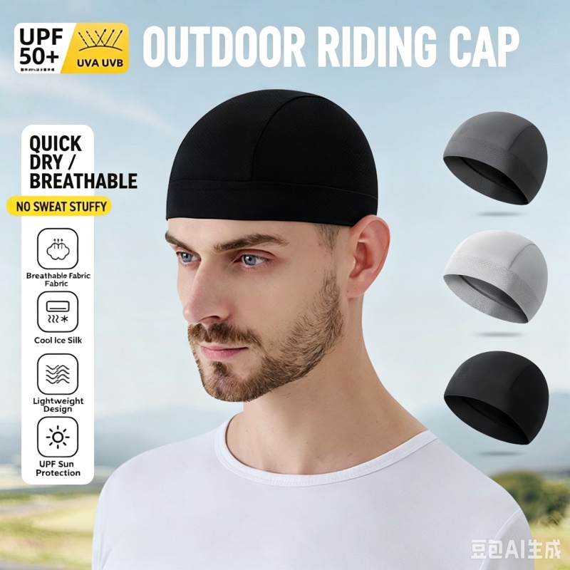 قبعة تحت الخوذة لركوب الدراجات - مراجعة Skull Cap Helmet Liner وسعره