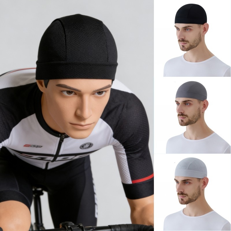 قبعة تحت الخوذة لركوب الدراجات - مراجعة Skull Cap Helmet Liner وسعره