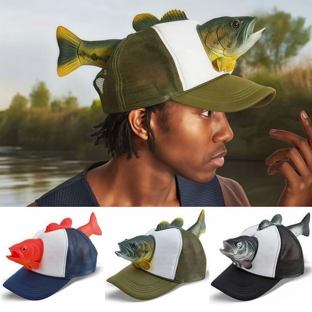 قبعة بيسبول مضحكة ثلاثية الأبع - مراجعة Trucker Cap Mesh وسعره