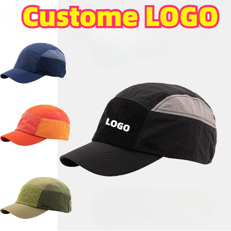 قبعات بيسبول مطرزة بشعار مخصص  - مراجعة Corduroy Cap 5 Panel وسعره