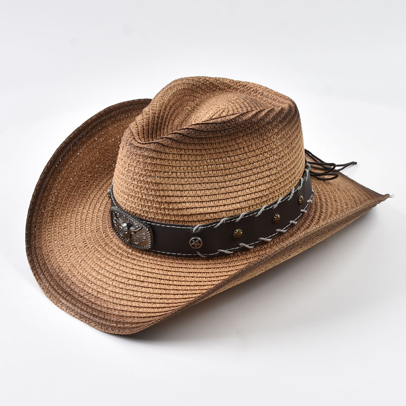 قبعة صيفية من القش على طراز رع - مراجعة Cowboy Hat Straw وسعره