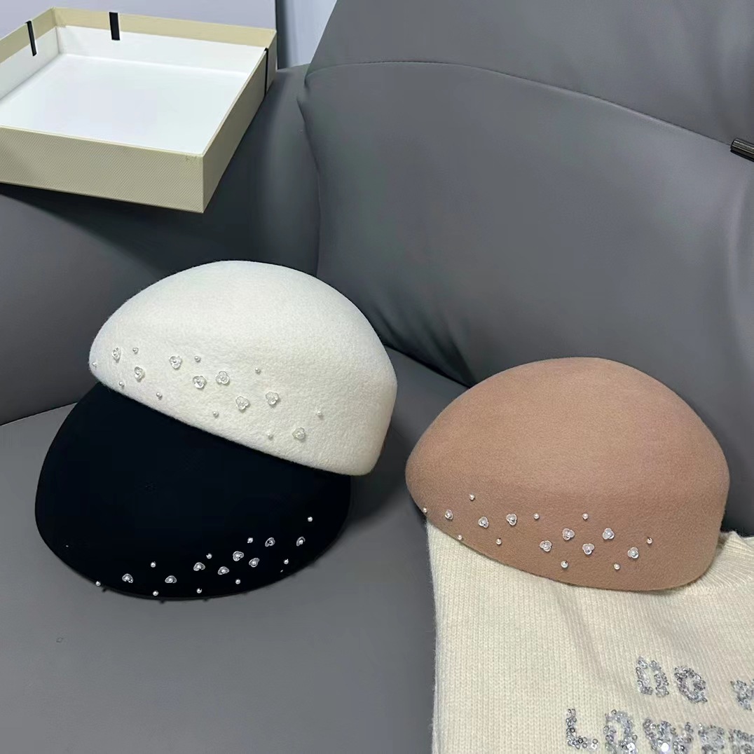 قبعة نسائية بريطانية من الصوف  - مراجعة Beret French Wool وسعره