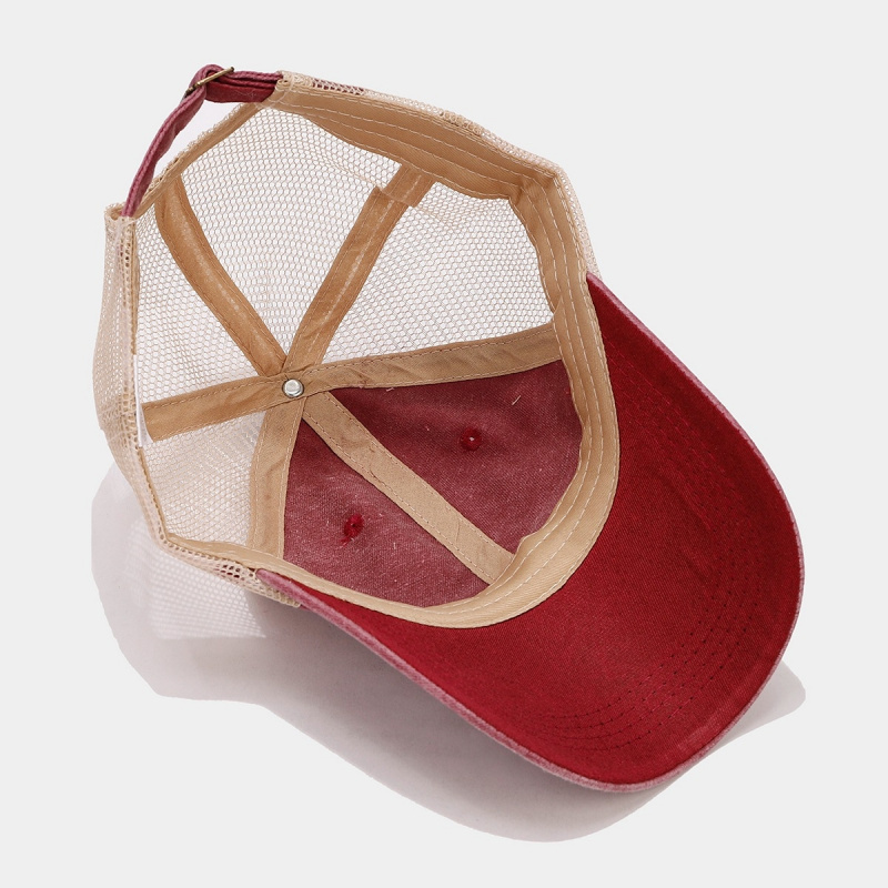 قبعة تروكر من الدنيم المغسول ب - مراجعة Trucker Cap Mesh وسعره
