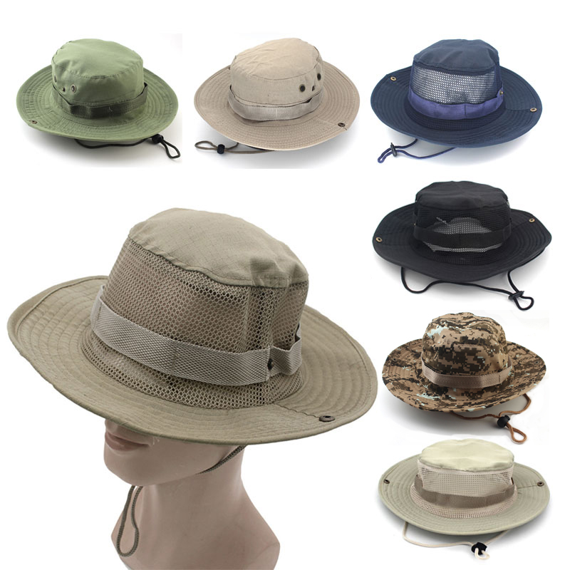 قبعة شمس مموهة للرجال والنساء  - مراجعة Boonie Hat Tactical وسعره