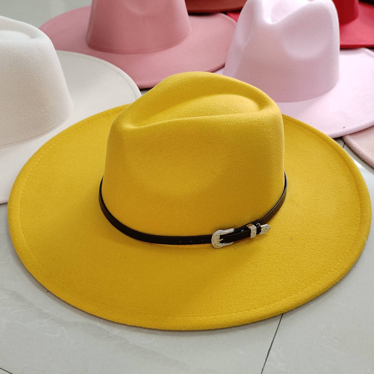 قبعة فيدورا كلاسيكية للرجال وا - مراجعة Fedora Hat Wool وسعره
