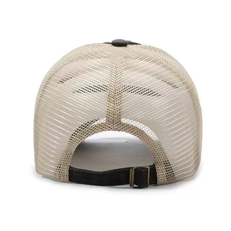 قبعة بيسبول شبكية مغسولة بشعار - مراجعة Visor Sun Hat وسعره