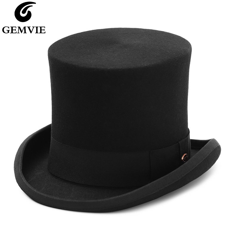 GEMVIE 17 سنتيمتر 100% ورأى ال - مراجعة Fedora Hat Wool وسعره