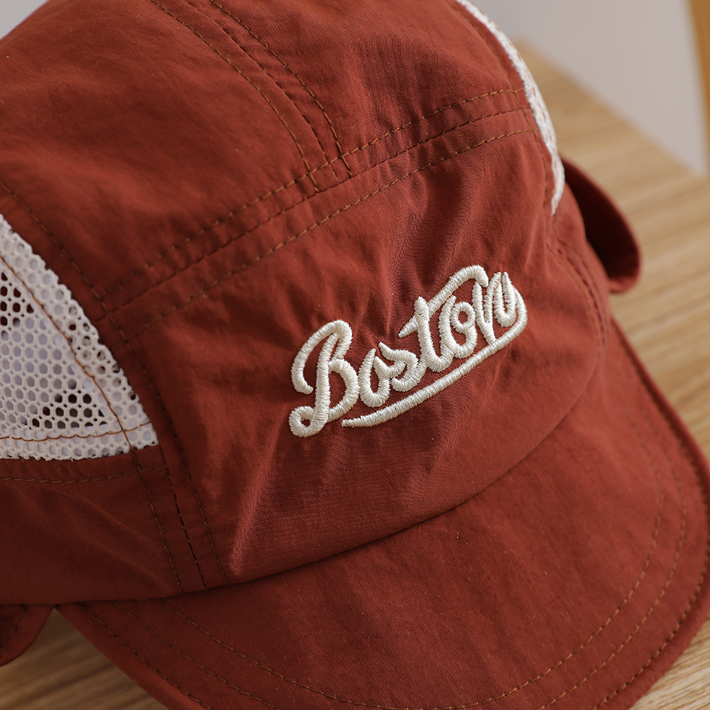 قبعة شمسية للأطفال مطرزة بالحر - مراجعة Bucket Hat Cotton وسعره