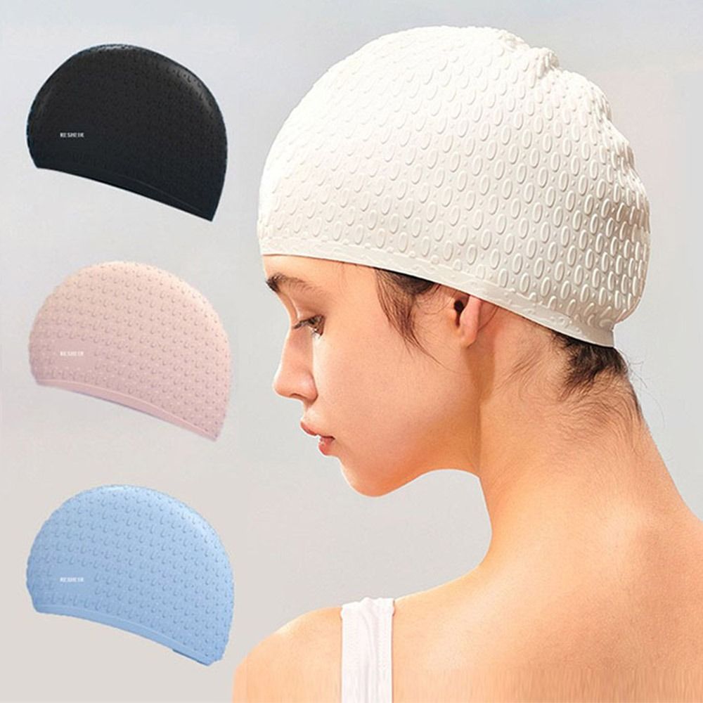 قبعة سباحة صيفية مرنة مقاومة ل - مراجعة Swim Hat Silicone وسعره