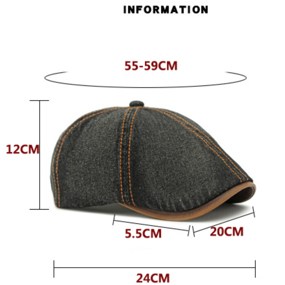 HT4735 القبعات للرجال النساء خ - مراجعة Newsboy Cap Ivy وسعره