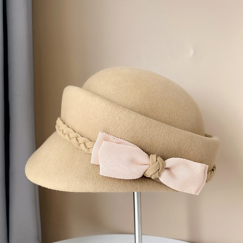 فستان فرنسي قبعة الشتاء قبعة خ - مراجعة Beret French Wool وسعره