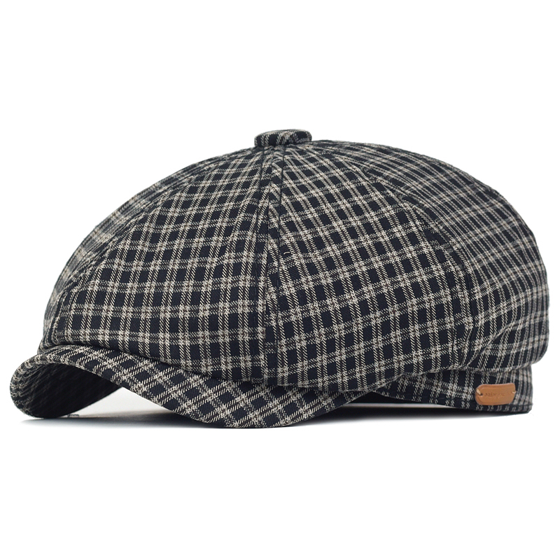 الربيع الصيف منقوشة قبعة موزع  - مراجعة Newsboy Cap Ivy وسعره