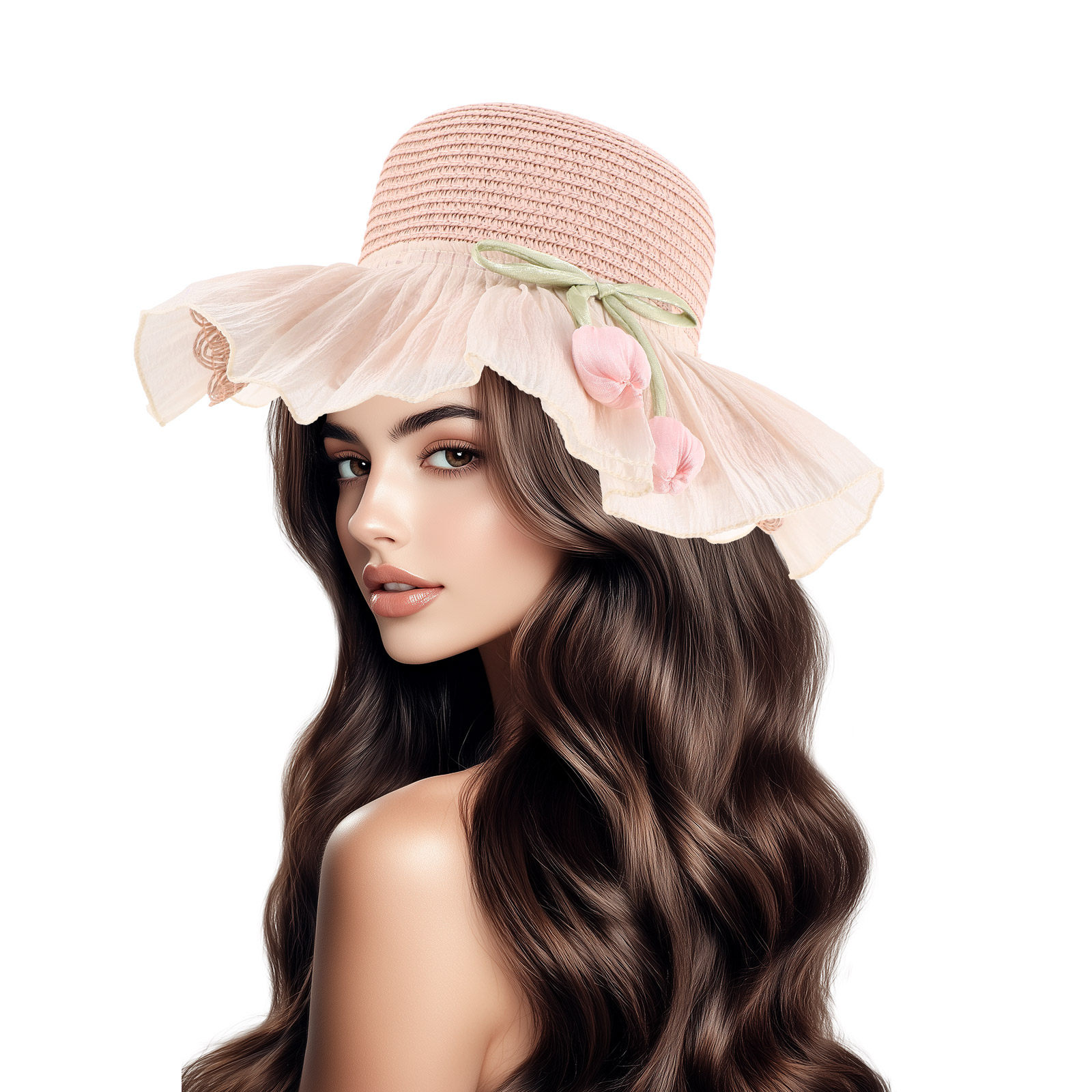 قبعة شمسية صيفية للفتيات من ال - مراجعة Sun Hat Wide Brim وسعره