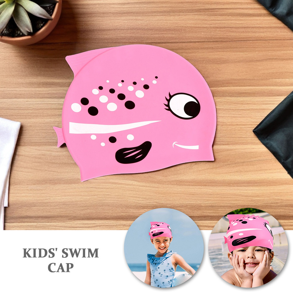 قطعتان من قبعات السباحة المصنو - مراجعة Swim Hat Silicone وسعره