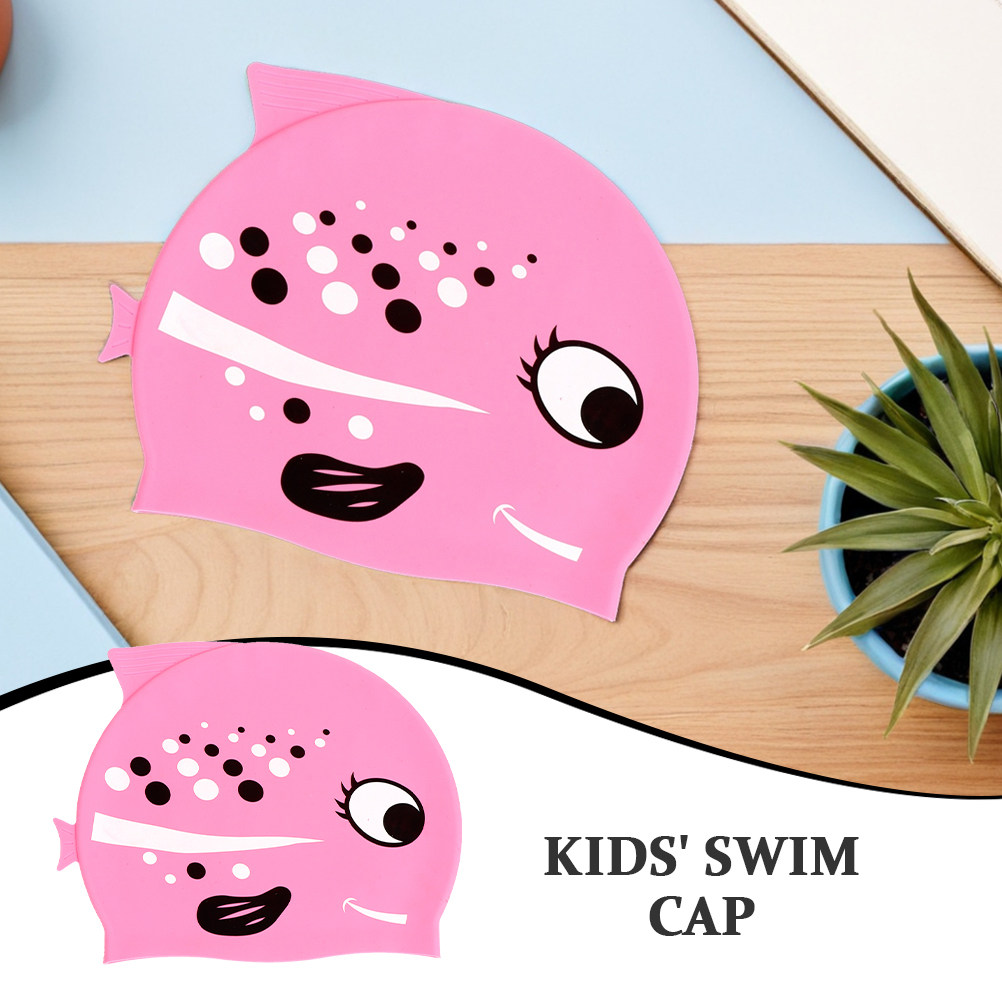 قطعتان من قبعات السباحة المصنو - مراجعة Swim Hat Silicone وسعره