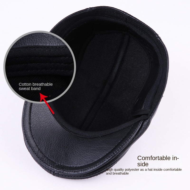 حقيقية جلد البقر الرجال القبعا - مراجعة Baseball Cap Structured وسعره
