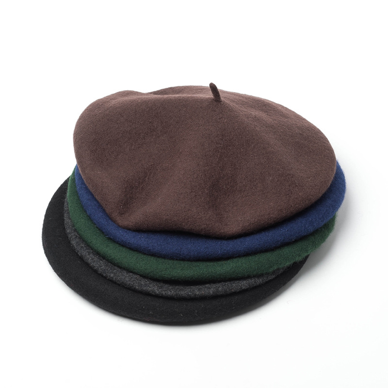 الرجال النساء الجيش العسكري ال - مراجعة Beret French Wool وسعره