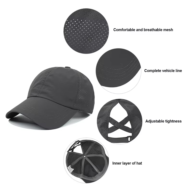 قبعات بيسبول صيفية بلون موحد،  - مراجعة Baseball Cap Structured وسعره