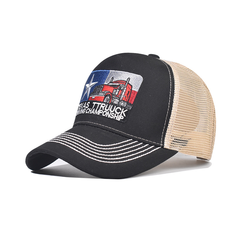 قبعة بيسبول للجنسين بتطريز تكس - مراجعة Trucker Cap Mesh وسعره