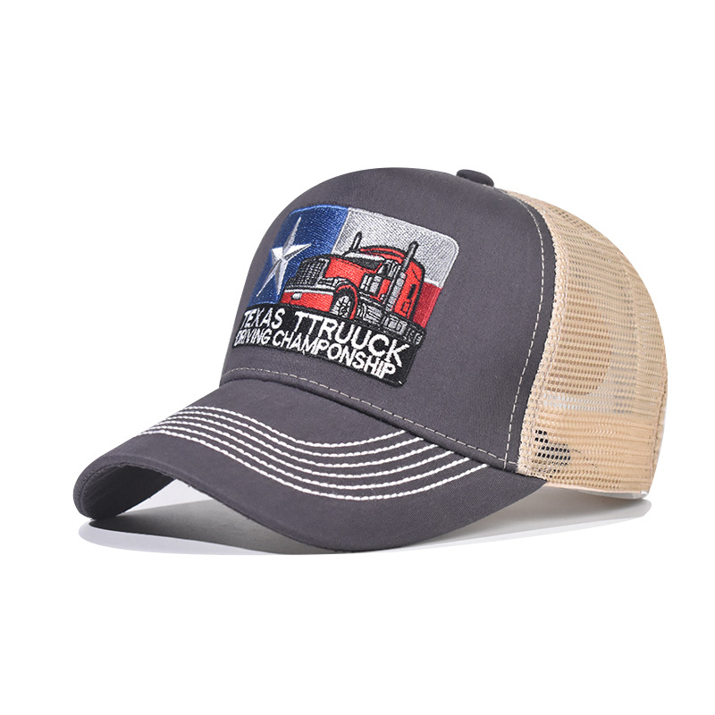 قبعة بيسبول للجنسين بتطريز تكس - مراجعة Trucker Cap Mesh وسعره