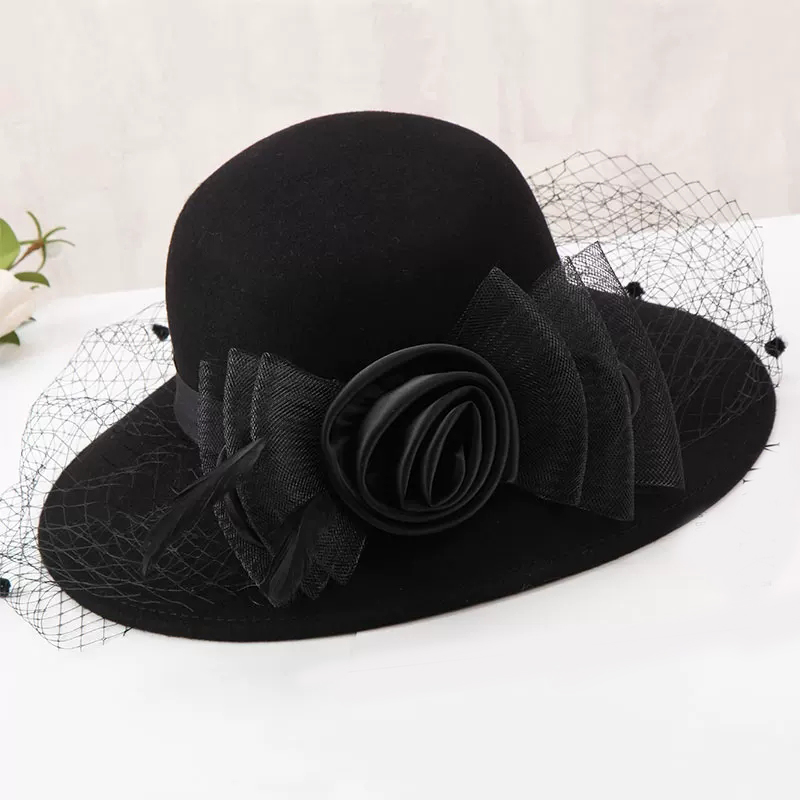 قبعة فيدورا نسائية أنيقة من ال - مراجعة Fedora Hat Wool وسعره