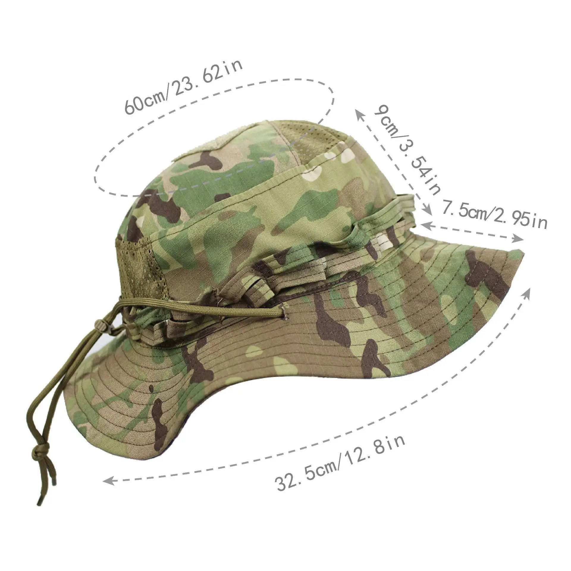 قبعة تكتيكية جديدة للصيد بتصمي - مراجعة Boonie Hat Tactical وسعره