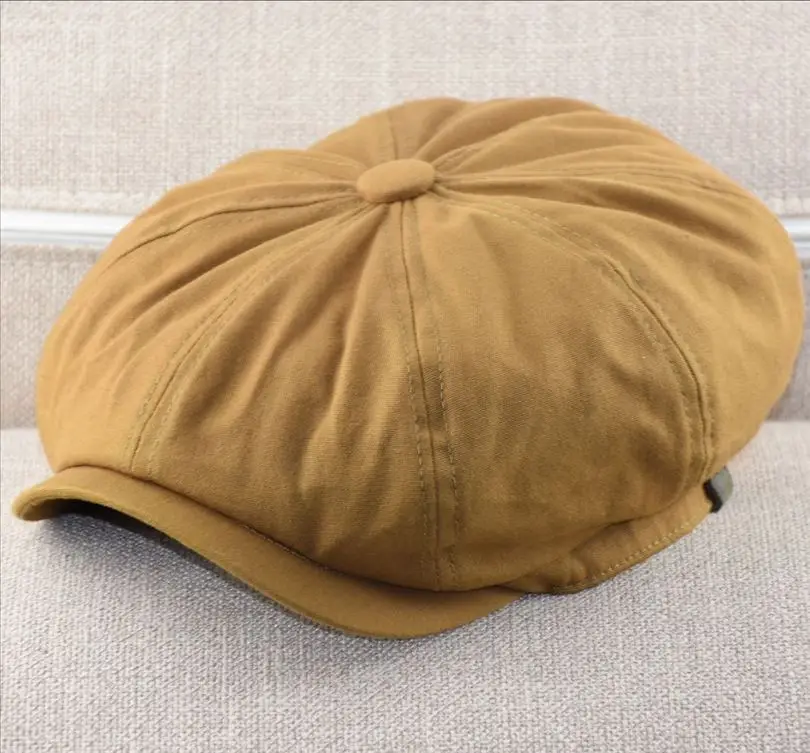 قبعة رجالية كبيرة الحجم بتصميم - مراجعة Newsboy Cap Ivy وسعره