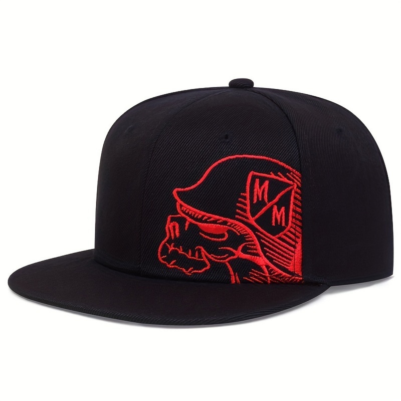 قبعة بيسبول للجنسين بتطريز هيك - مراجعة Snapback Hat Flat وسعره